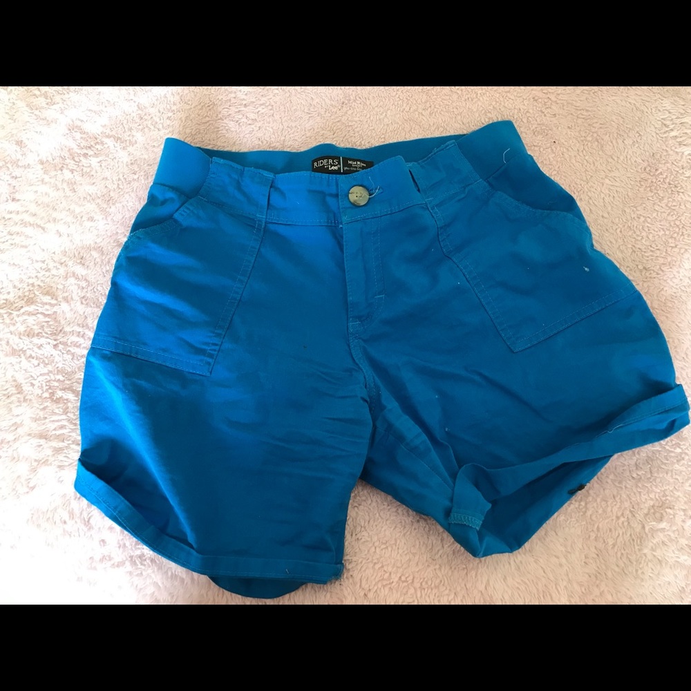 Blue shorts